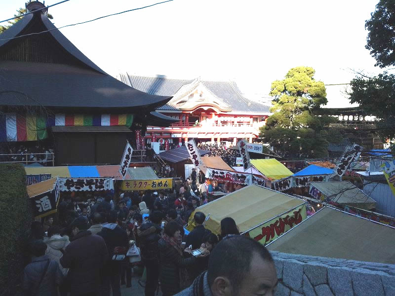 沢山の屋台