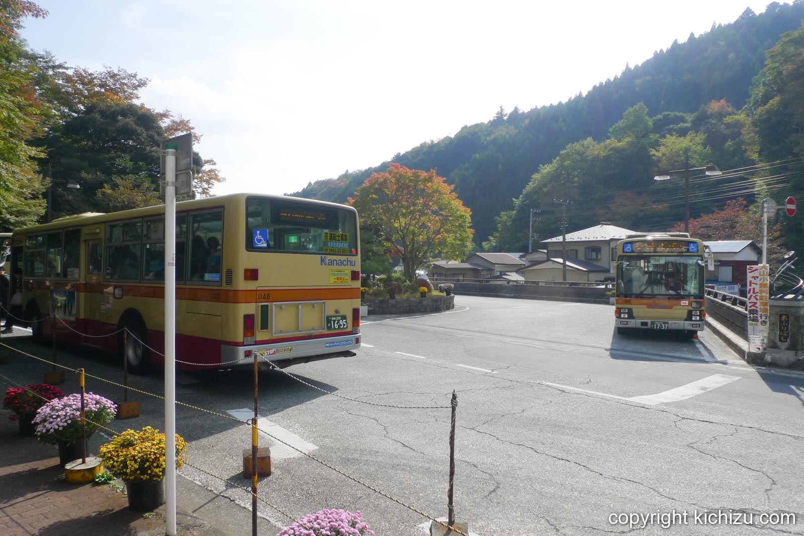 大山ケーブルバス停