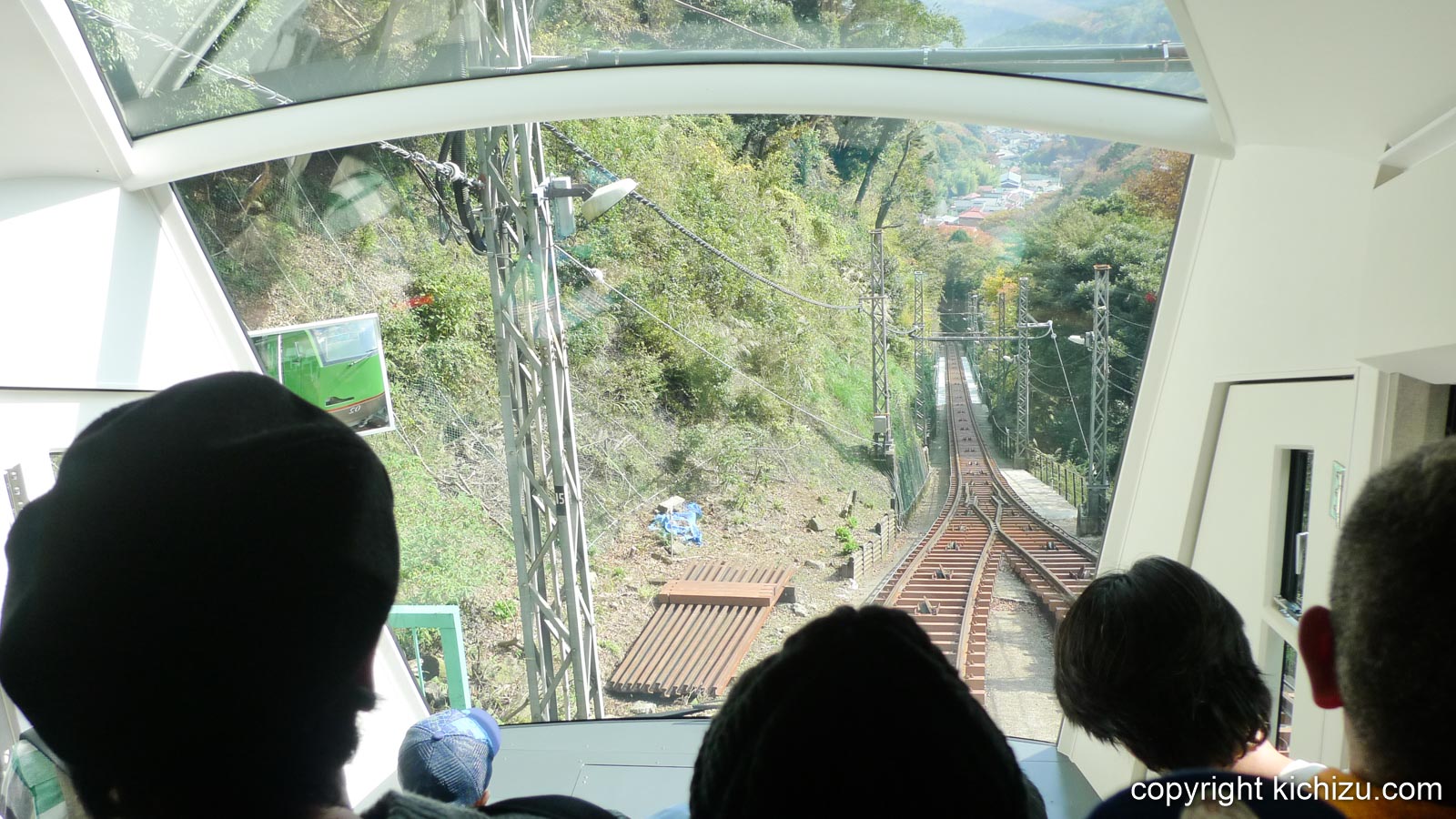 大山ケーブルーカー大山寺分岐点