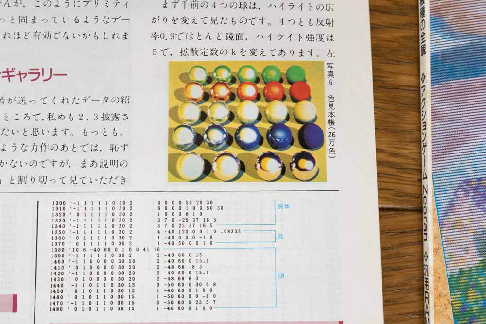 fm77avでレイトレーシング球体