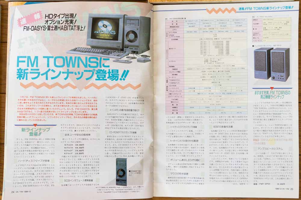 FM TOWNS 2H